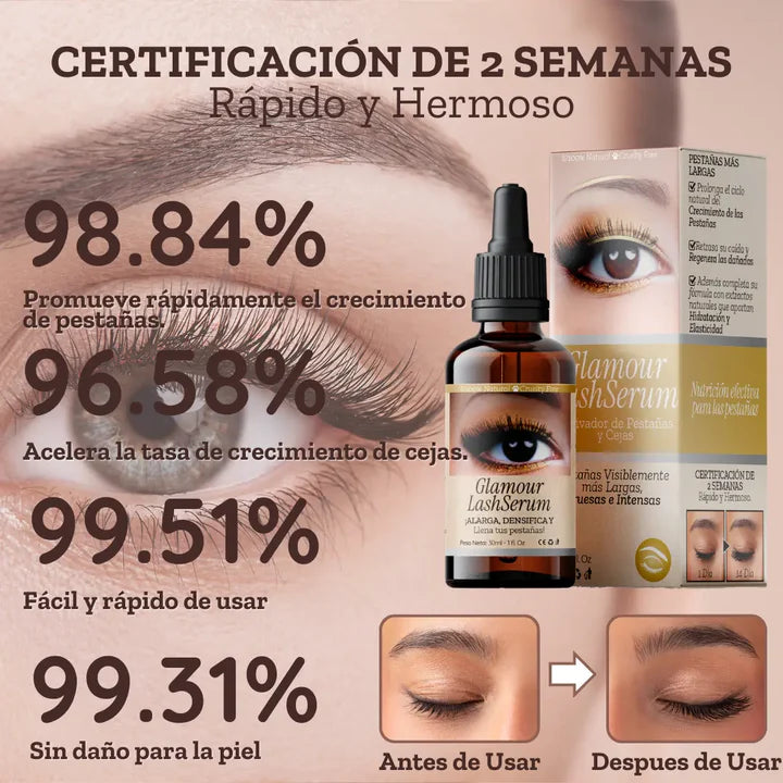 SERUM DE CRECIMIENTO INTENSO PARA PESTANAS Y CEJAS