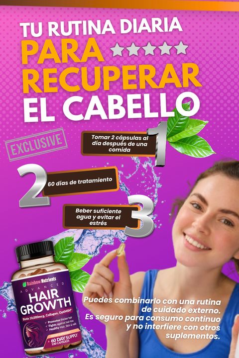 HAIR GROWTH / CAPSULAS PARA EL CRECIMIENTO DE CABELLO