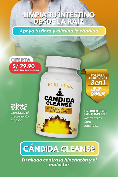 CANDIDA CLEANSE| EQUILIBRIO INTESTINAL Y CONTROL DE HONGOS!